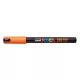Marker Uni dekor Posca PC-1MR narancs 0,7 mm