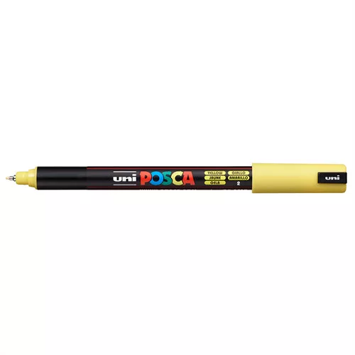Marker Uni dekor Posca PC-1MR sárga 0,7 mm