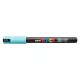Marker Uni dekor Posca PC-1MR tengerzöld 0,7 mm