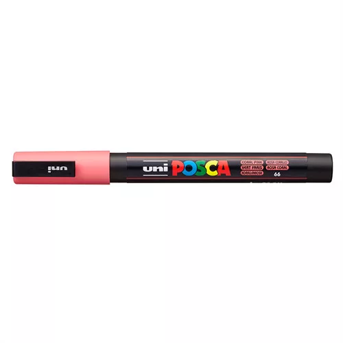 Marker Uni dekor Posca PC-3M korall 0,9-1,3 mm