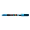 Marker Uni dekor Posca PC-3M csillámló világoskék 0,9-1,3 mm