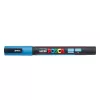 Marker Uni dekor Posca PC-3M csillámló világoskék 0,9-1,3 mm