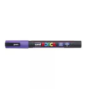 Marker Uni dekor Posca PC-3M csillámló lila 0,9-1,3 mm