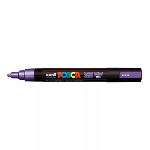 Marker Uni dekor Posca PC-5M metál lila 1,8-2,5 mm