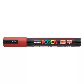 Marker Uni dekor Posca PC-5M rubint piros 1,8-2,5 mm