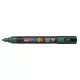 Marker Uni dekor Posca PC-5M angol zöld 1,8-2,5 mm