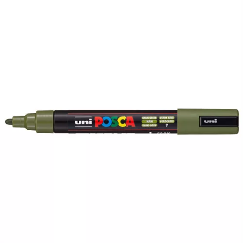 Marker Uni dekor Posca PC-5M khaki 1,8-2,5 mm
