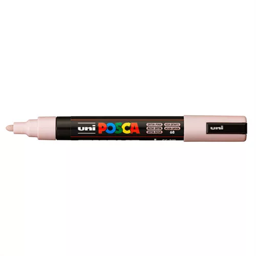 Marker Uni dekor Posca PC-5M szatén rózsaszín 1,8-2,5 mm