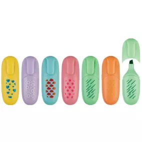   Szövegkiemelő Centrum Mini Pastel vágott hegyű 1-5 mm, vegyes pasztell színek