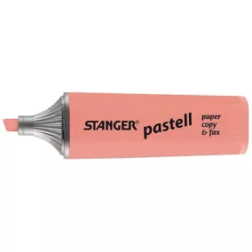 Szövegkiemelő Stanger 1-5 mm pasztellpiros