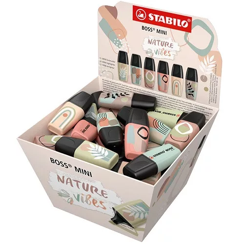 Szövegkiemelő Stabilo Boss Mini Naturevibes sárzöld