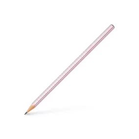  Grafitirón Faber-Castell Sparkle gyöngyházfényű metál rózsaszín