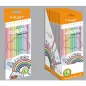 Színes ceruza Y-Plus+ Rainbow Pastel 12 db-os hegyezővel