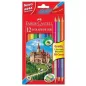 Színes ceruza Faber-Castell 12 db+3 klt. bicolor (120112+3)