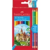 Színes ceruza Faber-Castell 12 db+3 klt. bicolor (120112+3)