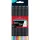 Színes ceruza Faber-Castell Black Edition 12 db-os klt fekete test pasztell+neon