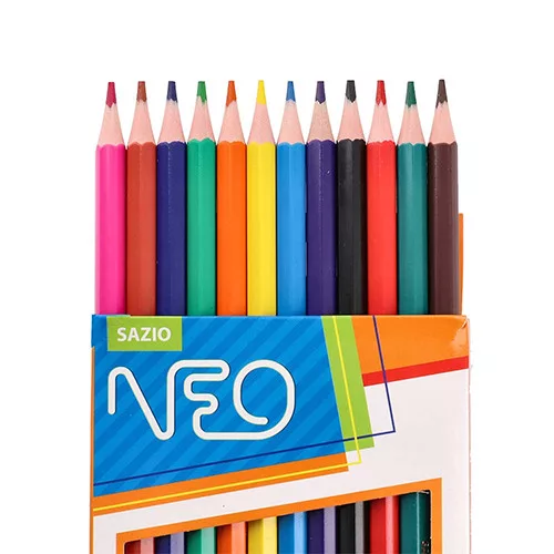 Színes ceruza Statovac Sazio Neo Triflex colors 12 db-os klt