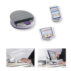   Tablettartó állvány Durable Varicolor 145x59 mm szürke-lila