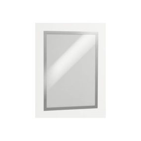 Információs tábla Durable Duraframe A/4 mágneses hátlappal és mágneses kerettel 5 db/csomag ezüst   Információs tábla Durable Duraframe A/4 mágneses hátlappal és mágneses kerettel 5 db/csomag ezüst