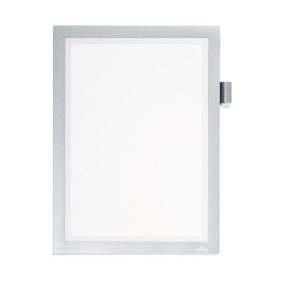 Infokeret Durable Duraframe A/4 Note öntapadós egyesével csomagolva ezüst   Infokeret Durable Duraframe A/4 Note öntapadós egyesével csomagolva ezüst