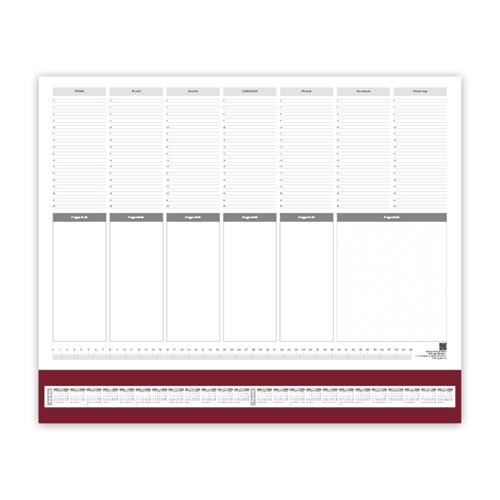 Könyöklő 59x41 bordó 2026