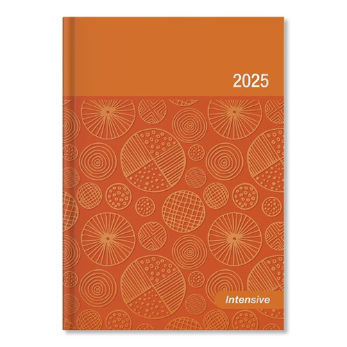 Határidőnapló Period Intensive A/5 napi narancs lakk papír 2025