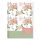 Határidőnapló Period Flowers A/5 napi Green papír 2026