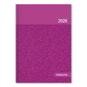   Határidőnapló Period Intensive A/5 napi pink lakk papír 2026