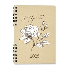Határidőnapló Period ECO A/5 heti spirálos Spirit 2026