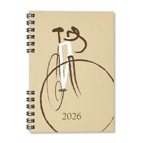 Határidőnapló Period ECO A/5 heti spirálos Bicycle 2026