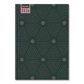 Határidőnapló Period Basic B/5 heti Pattern papír 2026