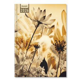 Határidőnapló Period Basic B/5 heti Wildflowers papír 2026   Határidőnapló Period Basic B/5 heti Wildflowers papír 2026