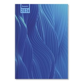 Határidőnapló Period Basic B/5 heti Blue papír 2026