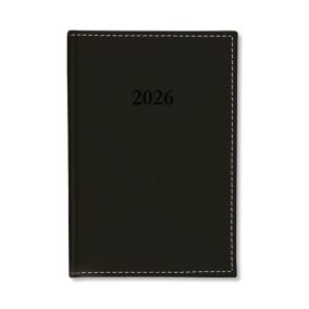   Határidőnapló Period Chamois B/5 heti körbev. fekete 2026