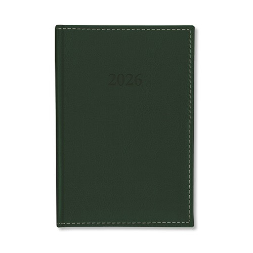 Határidőnapló Period Chamois B/5 heti körbev. zöld 2026