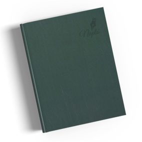 Tárgyalási napló Period Standard B/5 zöld műbőr