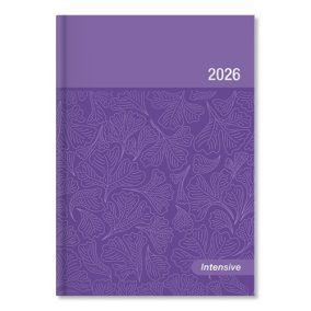   Határidőnapló Period Intensive B/6 heti lila lakk papír 2026