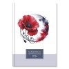 Határidőnapló Period Magnólia B/6 napi női tervező Poppy 2026