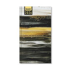 Határidőnapló Period Basic Zsebnaptár álló Layers papír 2026   Határidőnapló Period Basic Zsebnaptár álló Layers papír 2026