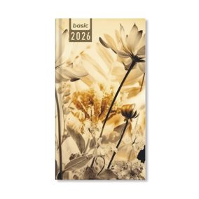 Határidőnapló Period Basic Zsebnaptár álló Wildflowers papír 2026   Határidőnapló Period Basic Zsebnaptár álló Wildflowers papír 2026
