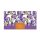 Határidőnapló Period Flowers Zsebnaptár fekvő Purple papír 2026
