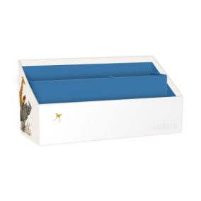 Levéltartó Clairefontaine Deyrolle Animalis 25x10x14 cm, 3 rekeszes karton   Levéltartó Clairefontaine Deyrolle Animalis 25x10x14 cm, 3 rekeszes karton