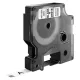 Feliratozó kazetta Dymo D1 9 mm x 7 m fehér-fekete