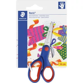   Olló Staedtler Noris Club 14 cm iskolai kerek rozsdamentes acél