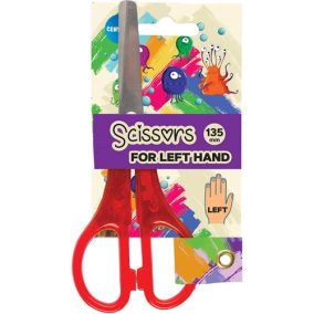 Olló Centrum 13.5 cm balkezes iskolai kerek bliszteres Olló Centrum 13.5 cm balkezes iskolai kerek bliszteres